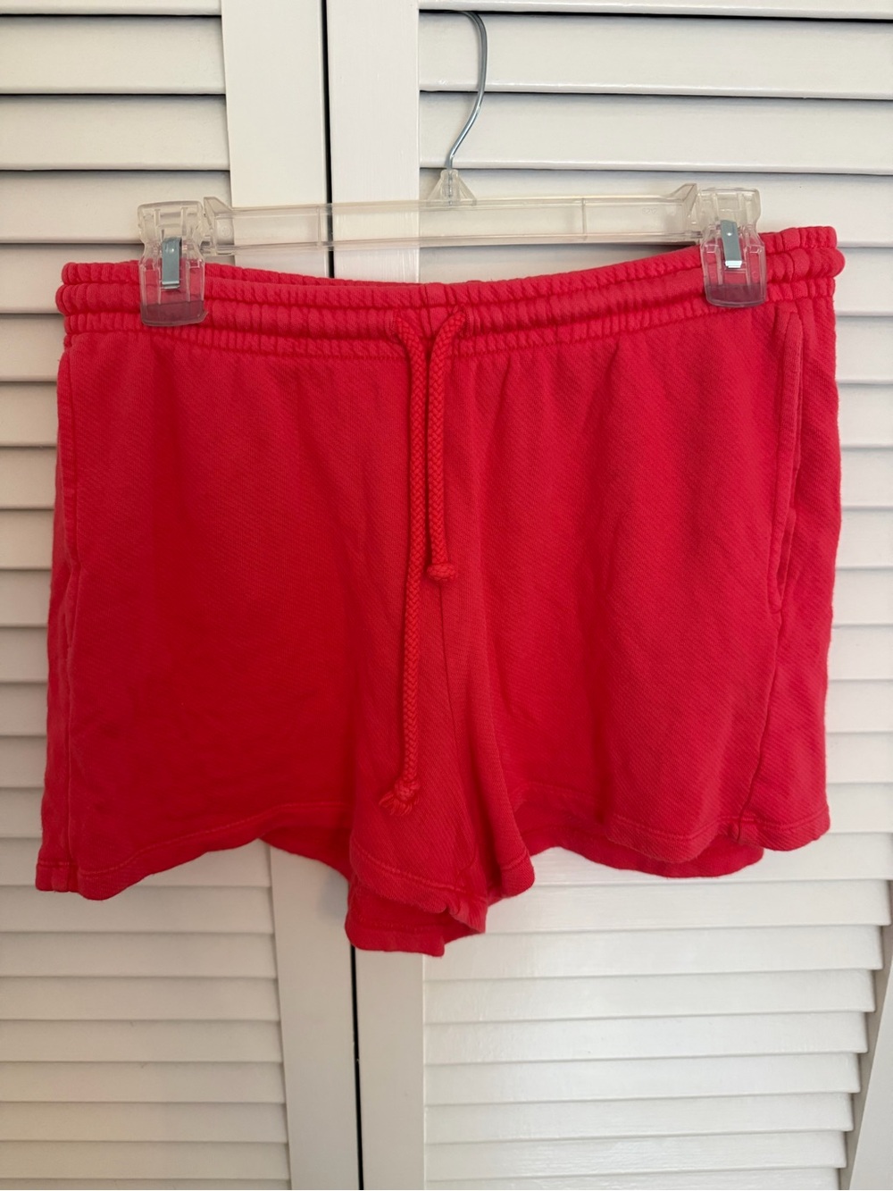 Universal Thread Bright Red Drawstring Athletic Shorts